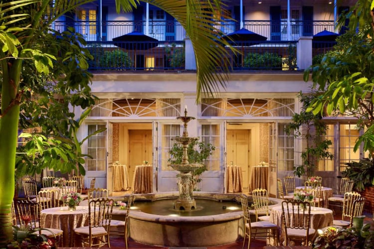 Courtyard Reception